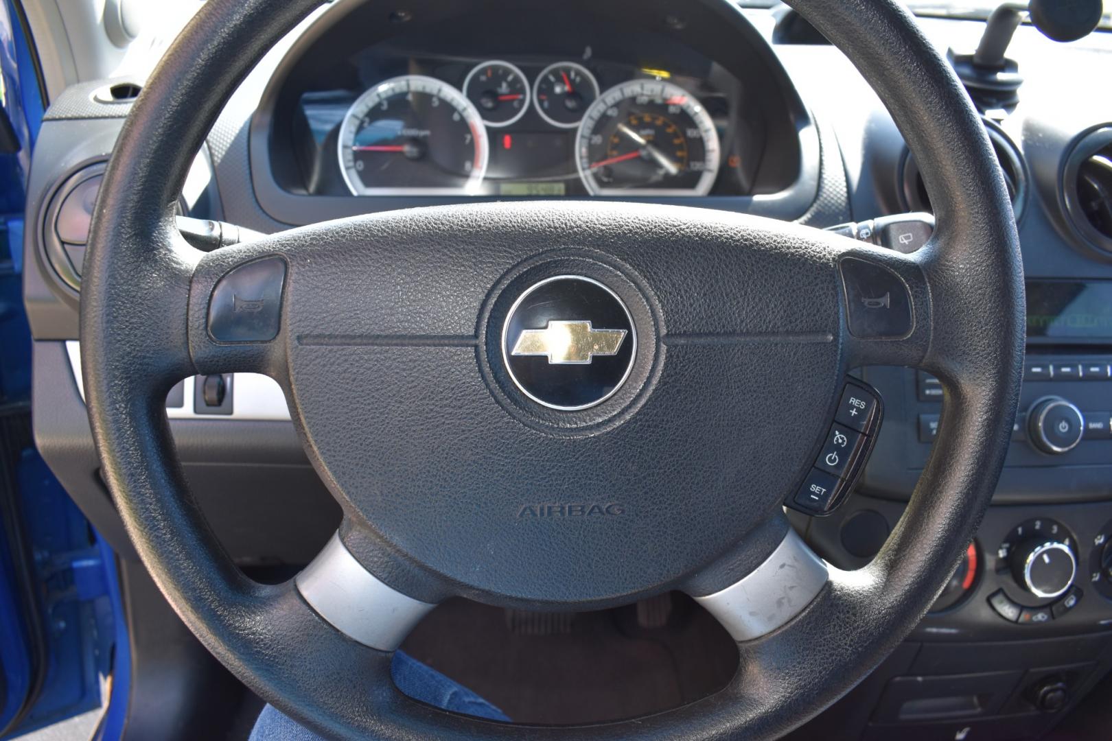 2009 Blue /Gray Chevrolet Aveo5 (KL1TD66E49B) with an 4.1.6L engine, 4 SPEED AUTOMATIC transmission, located at 5925 E. BELKNAP ST., HALTOM CITY, TX, 76117, (817) 834-4222, 32.803799, -97.259003 - Buying a 2009 Chevrolet Aveo5 LS can offer several benefits: Affordability: As a compact car from over a decade ago, the Aveo5 LS is likely to be quite affordable, making it an attractive option for budget-conscious buyers. Fuel Efficiency: The Aveo5 LS is known for its good fuel economy, which - Photo#9